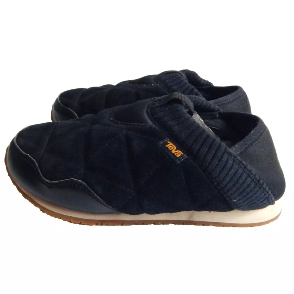Teva Ember Moc Suede Quilted Slip On Shoes